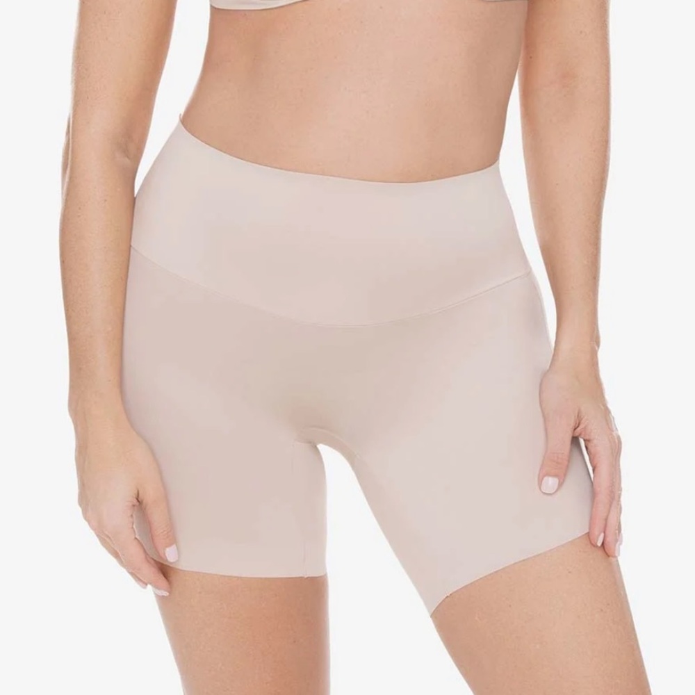Miraclesuit Comfy Curves Firm Control Waistline Bike Pant Warm Beige XXL 2XL
